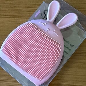 Pink Bunny facial cleansing tool